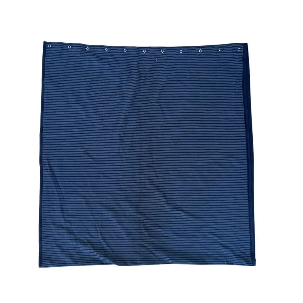 Lululemon Scarf Vinyassa Black Gray Striped